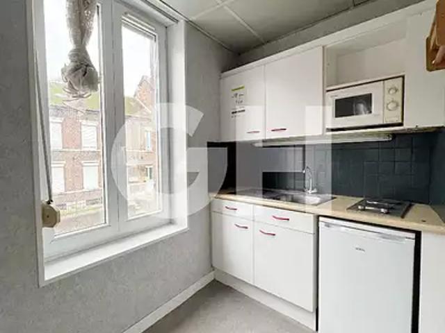 Jeumont 59460 Location appartement 2 pièces t2 au dernier étage