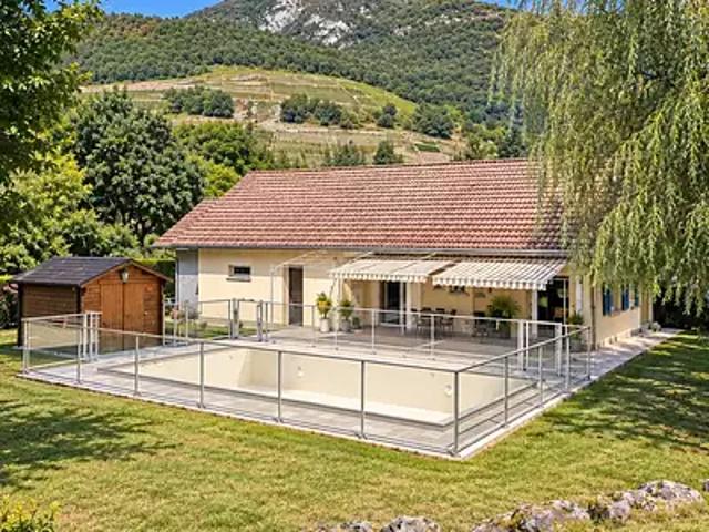 Jongieux 73170 Achat / Vente maison 4 pièces t4 piscine jardin
