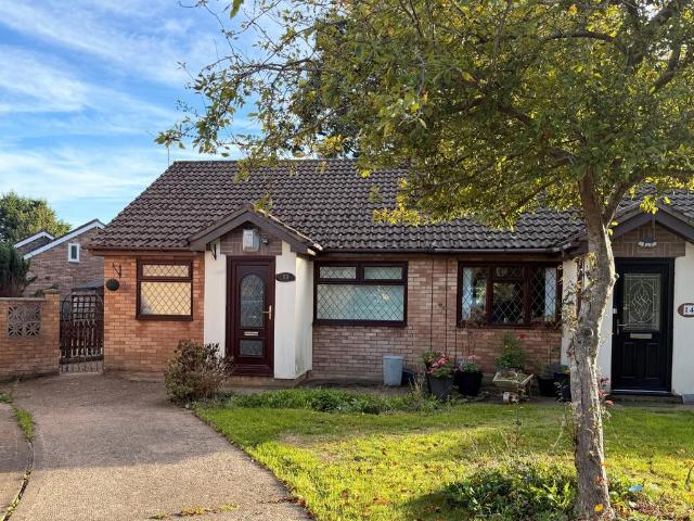 Jonquil Close, St. Mellons, Cardiff. 2 bed semi detached bungalow to rent £1,250 pcm £288 pw