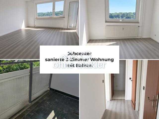 Jobcenter– deine neue Wohnung ist fertig! Job Center–Your new apartment is ready for you to move in!