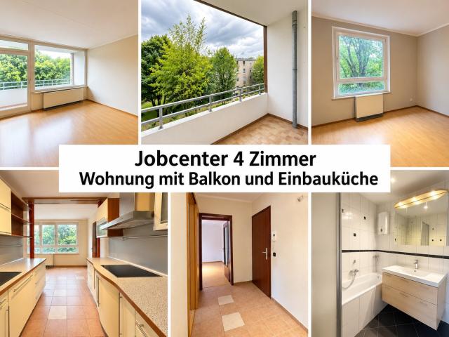 Jobcenter– deine neue Wohnung ist fertig! Job Center–Your new apartment is ready for you to move in!