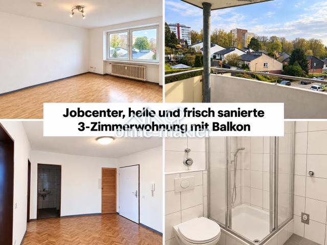 Jobcenter– deine neue Wohnung ist fertig! Job Center–Your new apartment is ready for you to move in!