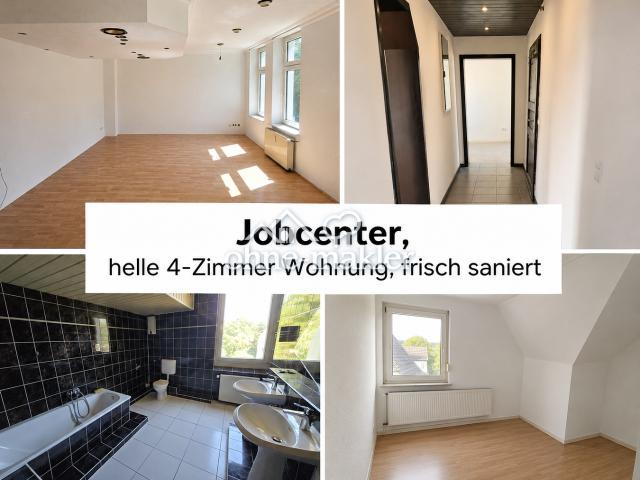 Jobcenter– deine neue Wohnung ist fertig! Job Center–Your new apartment is ready for you to move in!