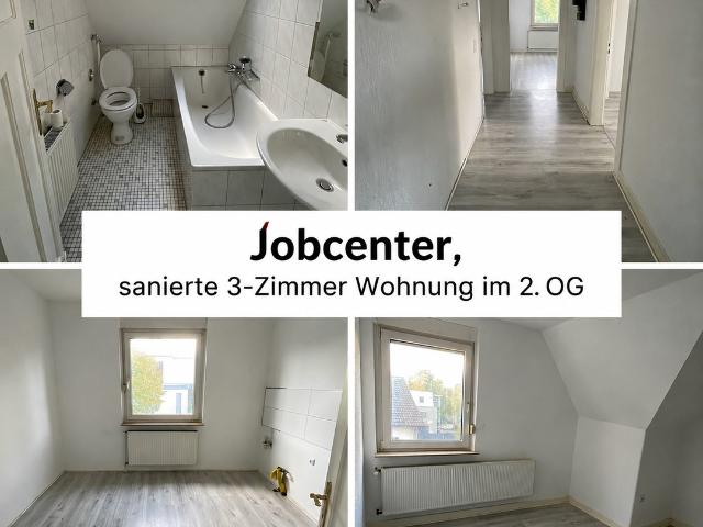Jobcenter – جوب سنتر – Джобцентер – deine neue Wohnung ist fertig!