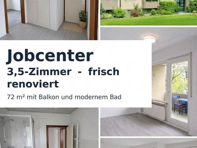 Jobcenter – جوب سنتر – Джобцентер – deine neue Wohnung ist fertig!