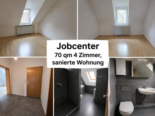 Jobcenter – جوب سنتر – Джобцентер – deine neue Wohnung ist fertig!