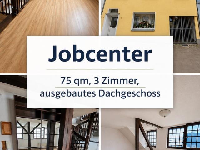 Jobcenter – جوب سنتر – Джобцентер – deine neue Wohnung ist fertig!