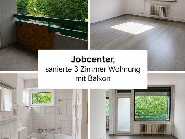 Jobcenter – جوب سنتر – Джобцентер – deine neue Wohnung ist fertig!