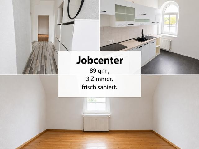 Jobcenter – جوب سنتر – Джобцентер – deine neue Wohnung ist fertig!