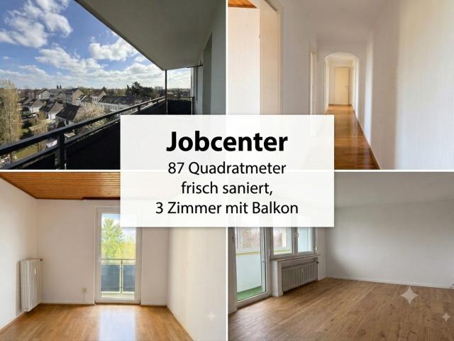 Jobcenter – جوب سنتر – Джобцентер – deine neue Wohnung ist fertig!
