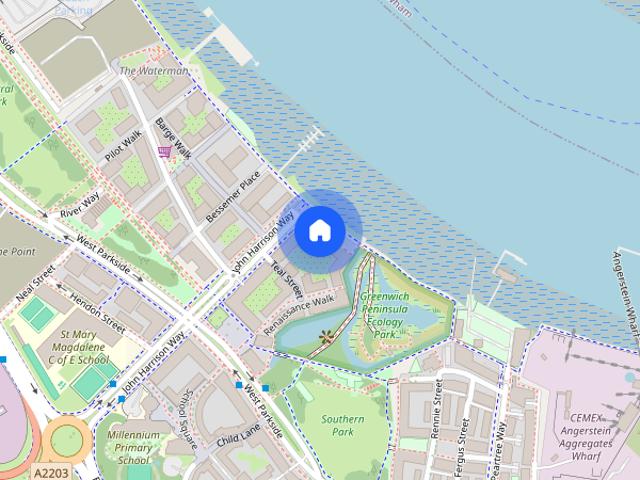 John Harrison Way, Greenwich