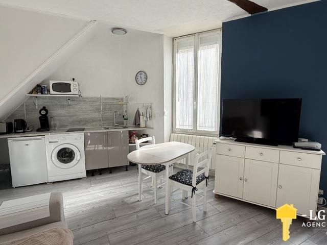 Joli appartement meublé de 24m2, centre ville proche des Thermes de Saujon