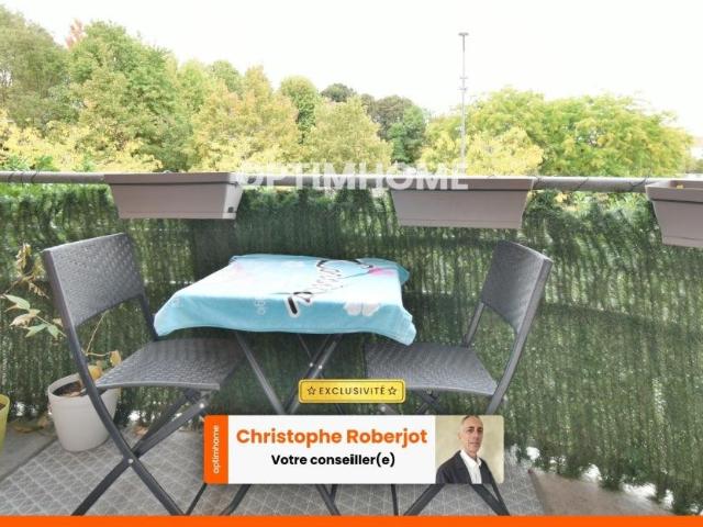 Joli appartement avec balcon et parking dans petite copropri. 63m² Châtenoy le Royal