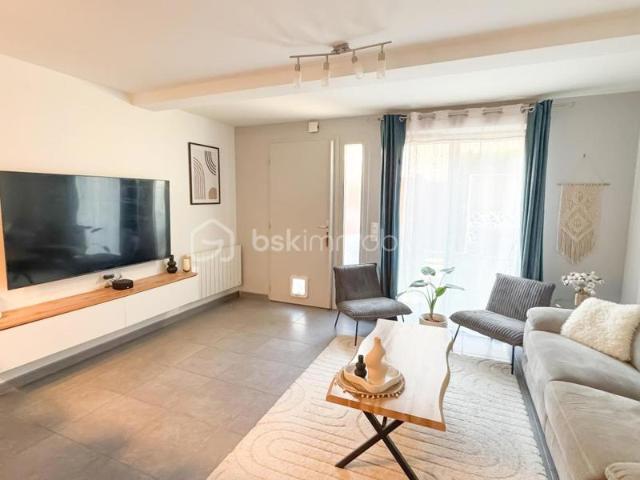 Joli duplex F2 avec jardin