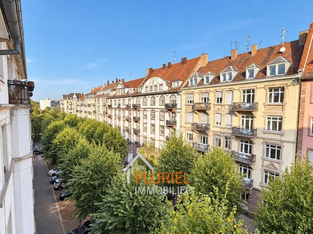 Joli 4 pièces 87.5m2 meublé quartier Saint Maurice à STRASBOURG