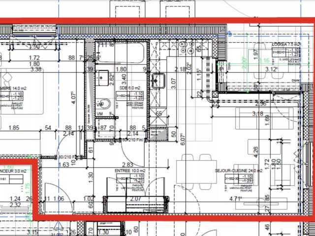 Jolie appartement neuf de 2,5 pièces