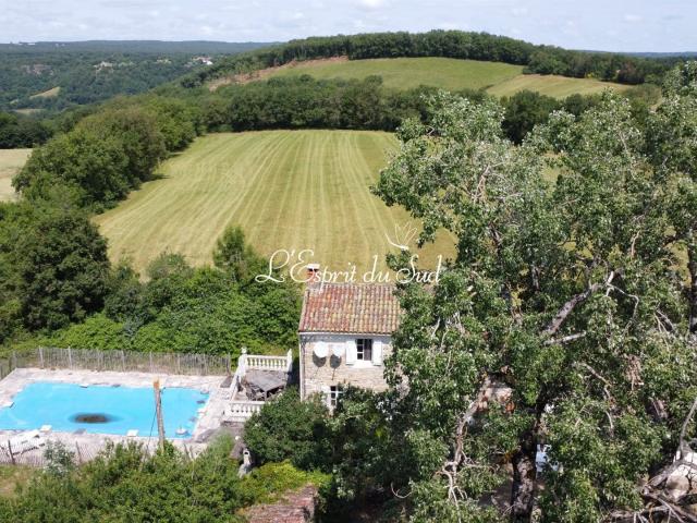 Jolie ferme, 7 chambres, piscine et dependances 280m² Caylus