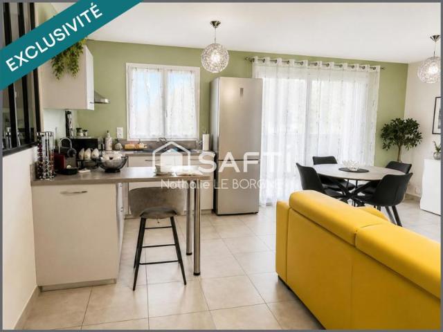 Jolie maison de plain pied avec garage