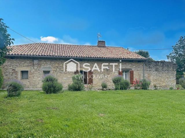 Jolie maison en pierre à la campagne sur 4700m2 de terrain