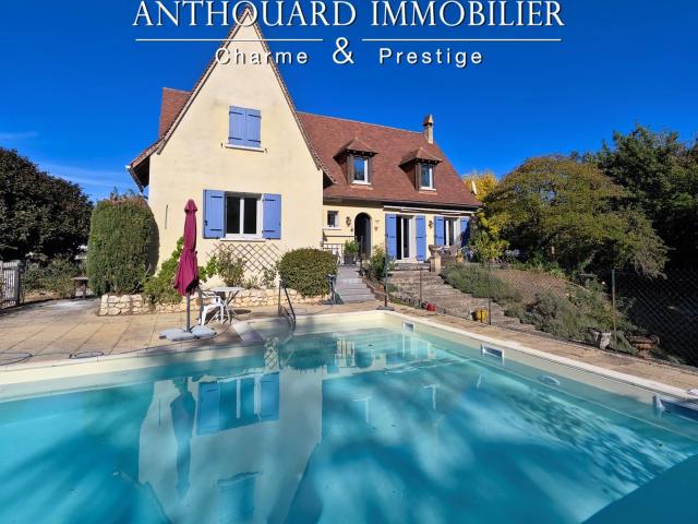 Jolie périgourdine, piscine & parc 215m² Saint Médard de Mussidan