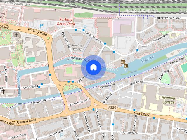 Joseph Huntley Walk, Reading, RG1
