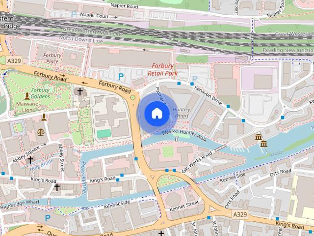Joseph Huntley Walk, Reading, RG1