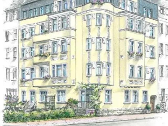 Jößnitzer Str. 86, Wohnung 5 ~~~ Balkon, Haus mit Aufzug, Bad mit Wanne und Dusche