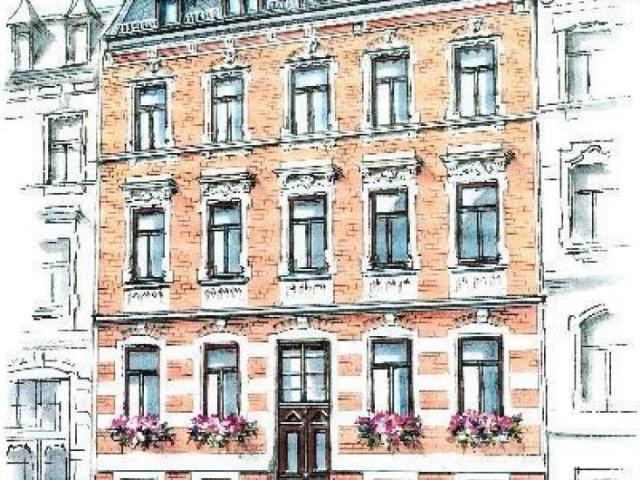 Jößnitzer Str. 135, Wohnung 4 ~~~ Balkon, Bad mit Wanne, Abstellraum im Treppenhaus, Keller