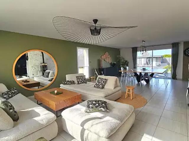 Jouy lès Reims 51390 Achat / Vente maison 6 pièces t6 piscine jardin