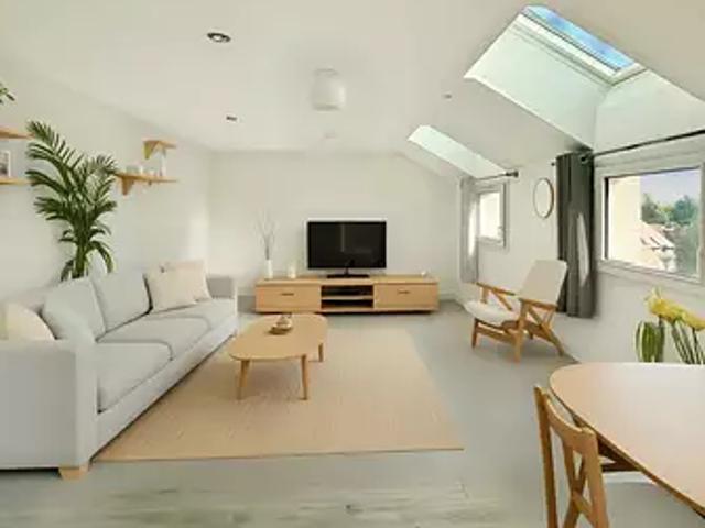 Le Tremblay sur Mauldre 78490 Achat / Vente appartement 2 pièces t2 au dernier étage