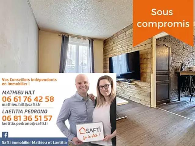 Joudreville 54490 Achat / Vente maison 3 pièces t3