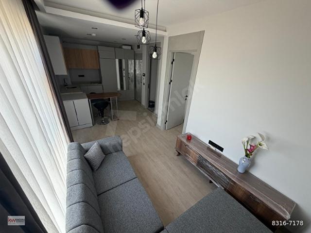 Joven Port'ta Havalimanı Komşusu Tam Eşyalı Kiralık 1+1