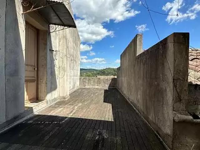 Joyeuse 07260 Achat / Vente maison 5 pièces t5 terrasse cave
