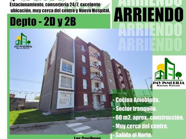 JMV Inmobilia ARRIENDA Depto. Cond. Altos de Palermo Chillán