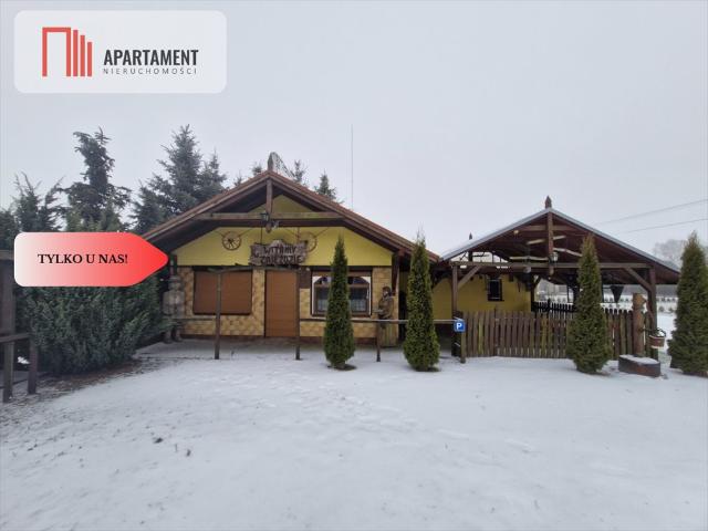 Lokal gastronomiczno handlowy 60 m2 z tarasem i WZ na dom