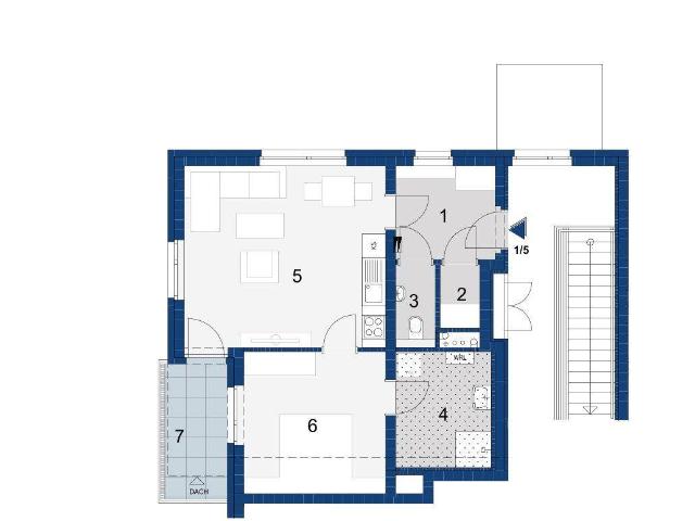 Junges Wohnen in Föhrenau | geförderte Wohnung | Balkon + Loggia | Haus 1 | Top 5