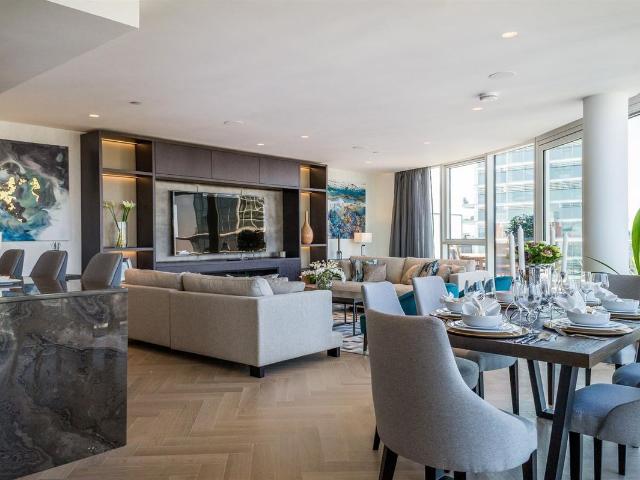 Juniper Drive, Battersea Reach SW18, 4 bed flat to rent, £10,833 pcm | PrimeLocation