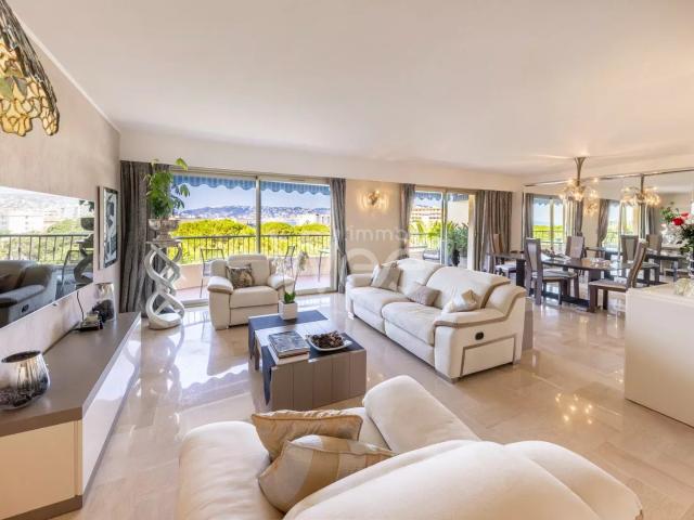 JUAN LES PINS VILLA TOIT VUE MER