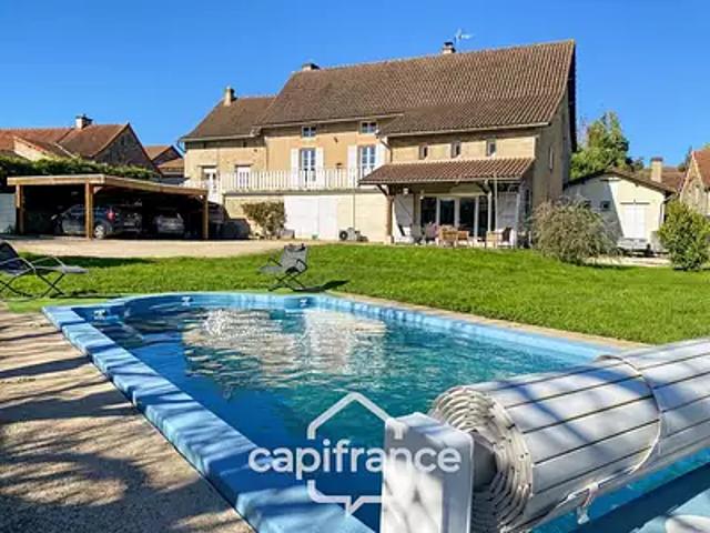 Jugy 71240 Achat / Vente maison 8 pièces t8 piscine jardin