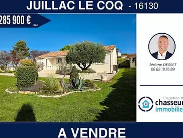 Juillac le Coq 16130 Achat / Vente maison 6 pièces t6 piscine