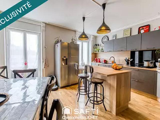 Jujurieux 01640 Achat / Vente maison 6 pièces t6 terrasse balcon