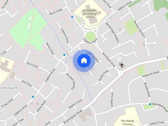 Julius Gardens, Luton, Beds