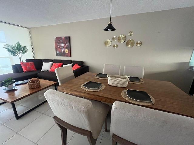 departamento amueblado en renta en santa fe juriquilla en planta alta