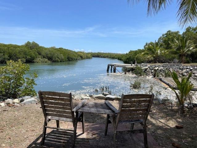 Just out from your front yard McCreadys Creek and boat ramp