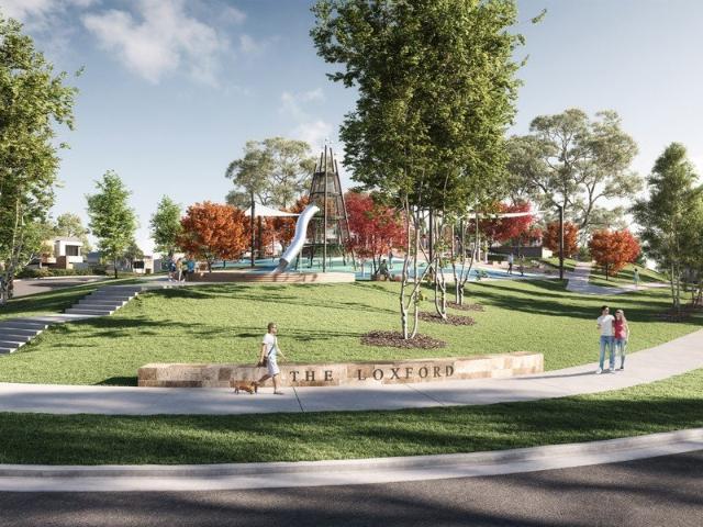 Just a short stroll from the park & playground