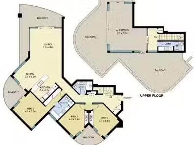 Charming 3 BR 65/16 20 Keira St, Wollongong Apartment for rent.