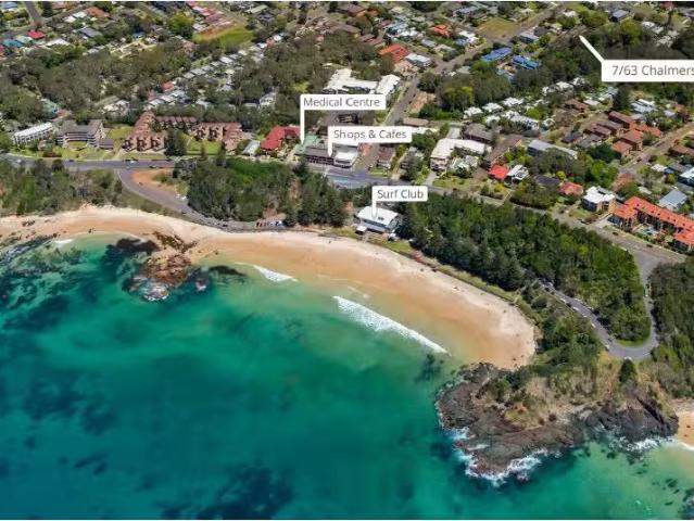 Rental! 3 BR 7/63 65 Chalmers Street, Port Macquarie Townhouse.