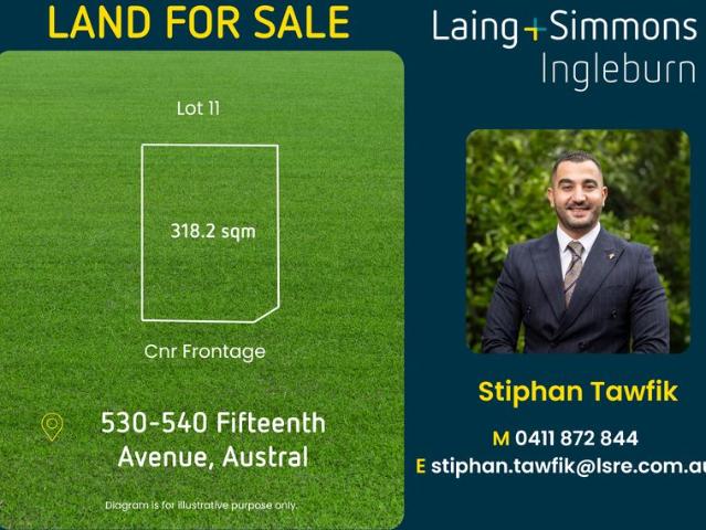 JUST LISTED! Contact Stiphan Tawfik 0411 872 844