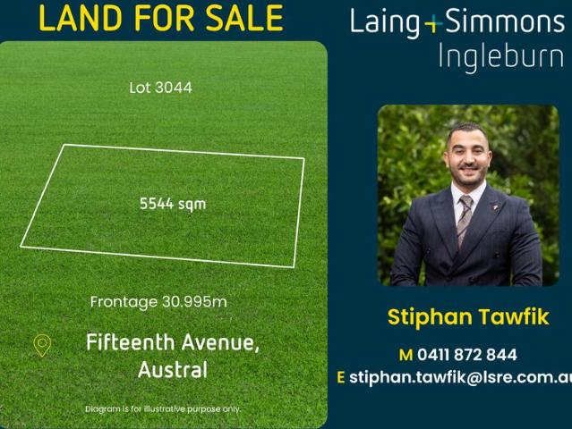 JUST LISTED! Contact Stiphan Tawfik 0411 872 844