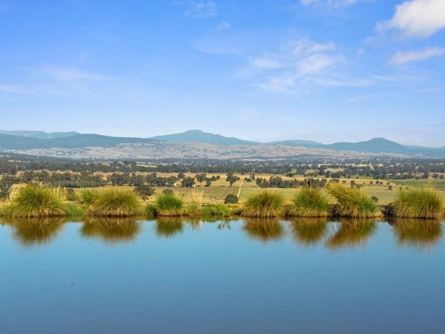 Just under 400 acres on 2 titles with creek frontage and spectacular views!